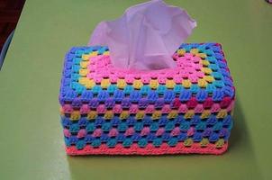 Crochet Tissue Box Ideas plakat
