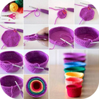 Diy au crochet tutoriels icône