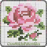 Cross Stitchs Pattern Idea icône