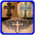 Ideas del tatuaje de la Cruz
