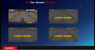 3D Car Street Racing capture d'écran 2