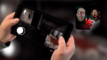 Angry Grandpa vs Crazy Granny in House Horror Game الملصق