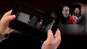 Angry Grandpa vs Crazy Granny in House Horror Game تصوير الشاشة 1
