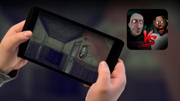Angry Grandpa vs Crazy Granny in House Horror Game تصوير الشاشة 2
