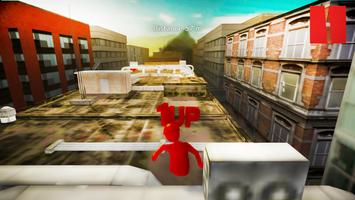 Fun Dash Run Human Fall : Parkour Sim Flat screenshot 2