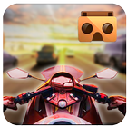 Traffic Highway Rider Moto Racer VR أيقونة