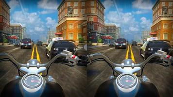 Traffic Highway Rider Moto Racer VR الملصق