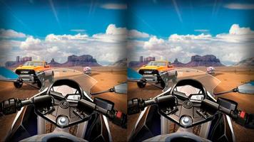 1 Schermata Traffic Highway Rider Moto Racer VR