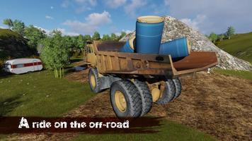 3 Schermata Dump Truck Off-Road 3D