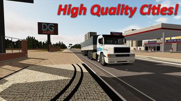 Heavy Truck Simulator captura de pantalla 1