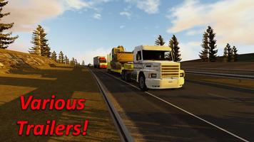 Heavy Truck Simulator captura de pantalla 2
