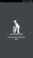 Cricket Champions Trophy 2017 Plakat