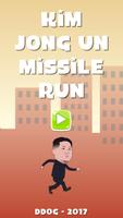 Kim Jong Un Missile Run Plakat