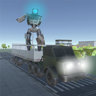 X Ray Robot Transport Truck icône