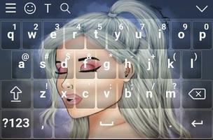 Keyboard For Ariana Grande captura de pantalla 2