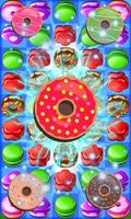 Princess Make Donuts Donat Cake Match captura de pantalla 1