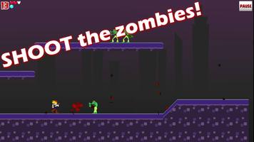 Run and Shoot Zombies 截图 1