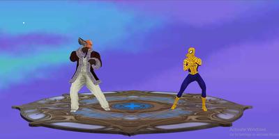 Heihachi vs avengers spider : kung fu infinity war capture d'écran 1