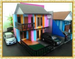 DIY Miniature House Affiche