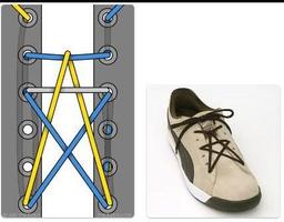 DIY New Shoelace Tutorial plakat