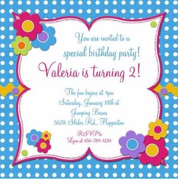 diy birthday invitation cards ideas apk screenshot