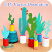 Trang trí xương rồng DIY