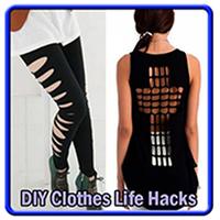 DIY Clothes Life Hacks Affiche