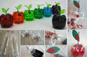 DIY Crafts Plastic Bottles ポスター