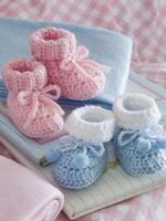 DIY Crochet bebê Chinelos imagem de tela 1