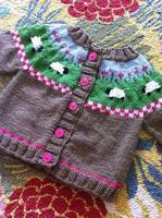DIY Crochet Baby Sweater screenshot 1