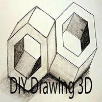 DIY Drawing 3D poster