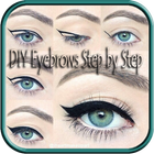 DIY Eyebrows Step by Step icône