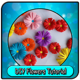 DIY फूल ट्यूटोरियल आइकन