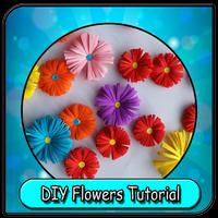 DIY Blumen Tutorial Plakat