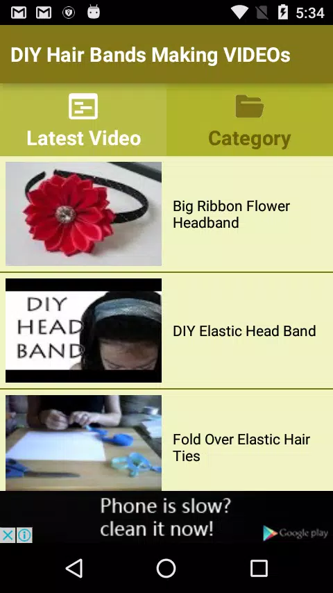 DIY Hair Bands Making VIDEOs APK for Android Download DIY Hair Bands Making VIDEOs APK for Android Download