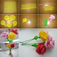 DIY PAPER FLOWER screenshot 1