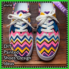 DIY Painted Shoes Design Ideas icône