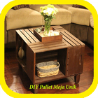 DIY Pallet Meja Unik أيقونة