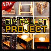 DIY Pallet Project الملصق