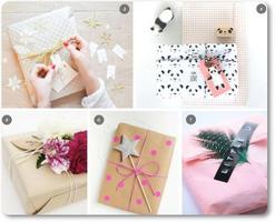 DIY Papier Origami Geschenkbox Deckel Anleitung Plakat