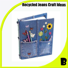 Gerecycleerde Jeans Craft Idea-icoon