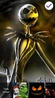Nightmare Before Christmas Pattern PIN Lock Screen screenshot 1