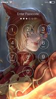 Anime ART Wallpaper Password PIN AppLock Security 截圖 2