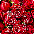 APK Roses Lock Screen Beautiful Flower Phone Slide PIN