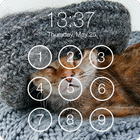 Cute Kitty Cat Pattern Lock Screen PIN Wallpapers biểu tượng