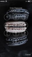 Sweet Macaron Wallpaper Password AppLock Security تصوير الشاشة 1