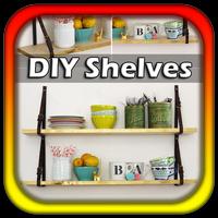 DIY Shelves Ideas الملصق