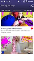 DIY Slime for Kids toys and Slime Recipe Videos capture d'écran 1