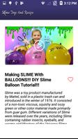 DIY Slime for Kids toys and Slime Recipe Videos capture d'écran 2