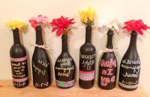 DIY Wine Bottle Crafts poster